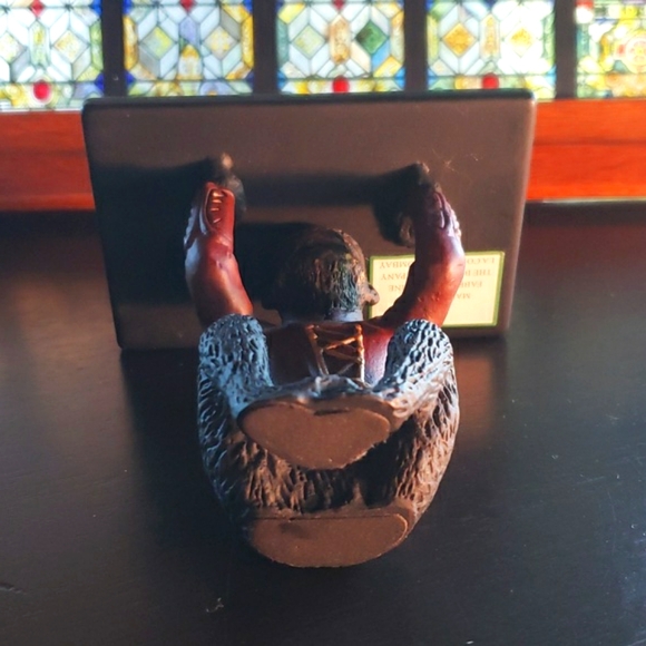 BOMBAY COMPANY - VTG Monkey Butler Business Card and Pen Holders - EVC - Picture 10 of 14